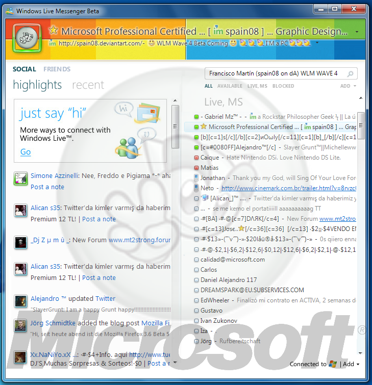 Msn/Windows Live Messenger Pure Patch