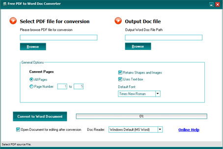 Convertire Da Pdf A Doc Con Free Pdf To Word Doc Converter