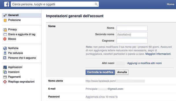 Come Cambiare Il Nome Su Facebook Pcweblog